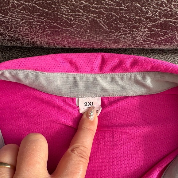 Women’s sketchers Pink golf Shirt-like new - Picture 7 of 10